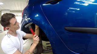 Car repair #1: Renault Modus rear panel reparation.