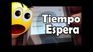 Como cambiar tiempo de espera pantalla Huawei Ascend G610 comoconfigurar