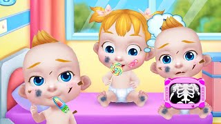 Играем в игру как мультик беби Босс/ Куклы Пупсики заболели, мы их лечим. Уход за малышом. Зырики ТВ