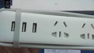 Xiaomi Mi Smart Powerstrip Plug Adapter with 3 USB Port 2A