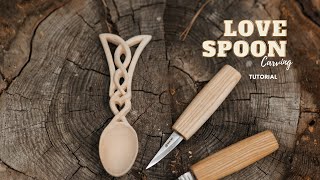 Love Spoon Carving Tutorial Preview I Easy Wood Carving for Beginners