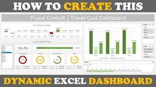 How To Create A Modern & Dynamic Dashboard In Excel | FREE Download