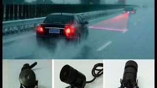 Лазерный противотуманный стоп сигнал / дополнительный стоп сигнал / безопасность на дороге