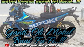 Ganti Oli Motul Buat Fu fi || Oli premium kelas balap