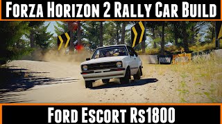 Forza Horizon 2 Rally Car Build Ford Escort Rs1800 (Storm Island)
