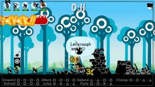 Patapon 3 Walkthrough pt 1:  Training Grounds - Advanced Attack