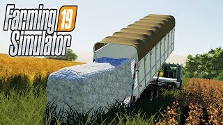ВРЕМЯ ОГРОМНЫХ ТЮКОВ! FARMING SIMULATOR 19
