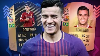 OFICIAL COUTINHO NO BARÇA!! | COMO LUCRAR? | FIFA 18 | ULTIMATE TEAM