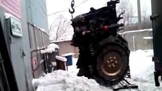 Отгрузка контрактного двигателя QQDB Ford Focus 1 8  18 01 2017