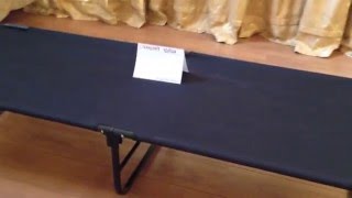 Раскладушка "Стандарт удлиненная". Обзор раскладных кроватей и раскладушек.