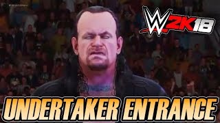 WWE 2K18 - Undertaker Entrance [REACT] [RE-UP]