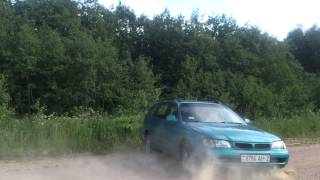 Полицейский разворот на TOYOTA