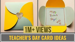 Easy Teacher's Day Card Making Idea | DIY Teachers Day Cards #Teachersdaycard | DIY Gift Envelope