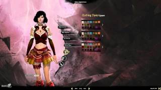 Guild Wars 2 Character Creation Human female Elementalist - MMO HD TV (1080p)