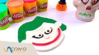 Cómo hacer al Joker con plastilina Play-Doh