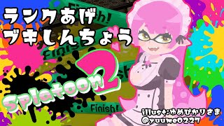 【スプラトゥーン2】ランクあげながられんっしゅ【にじさんじ/愛園愛美】