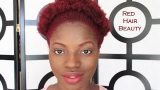 My Hair is Red (L'oreal HiColor Highlights Magenta)