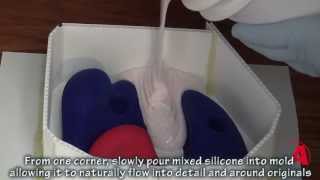 Alumilite High Strength 2 & 3 Silicone Mold Making Rubber Tutorial