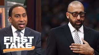 Stephen A. Smith calls David Fizdale firing from Grizzlies 'B.S.' | First Take | ESPN