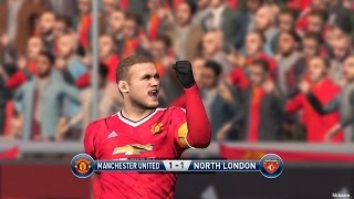 PES 2016 PC Manchester United VS Arsenal Gameplay