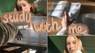 Study with me #17 // Стади виз ми // Учись со мной // Продуктивный день