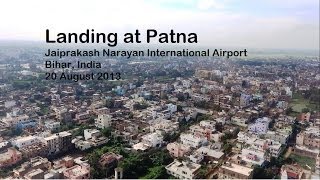Landing at Patna, India