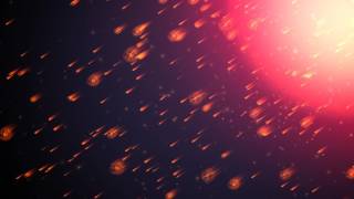4K 60fps ✥ Fire Comets ✥ 2160p Motion Background AA VFX