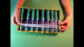 Делаем абакус сами! Счеты для ментальной арифметики из подручных материалов!