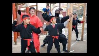 元祖忍者村　肥前夢街道　【夢太と夢子おんど】