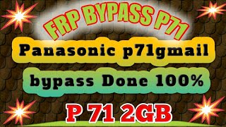 Panasonic P71 FRP BYPASS 100% done