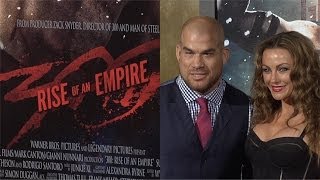 Tito Ortiz and Amber Nichole Miller "300: Rise of an Empire" Los Angeles Premiere