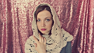 Ажурный снуд-шапка крючком (часть 2)/Crochet snood (part 2)