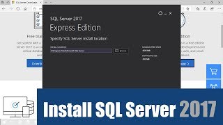 สอน SQL: การติดตั้ง SQL Server 2017 Express Edition (SQL core และ SQL Server Management Studio)