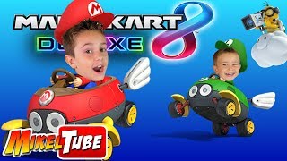 Mikel VS. Leo en Mario Kart 8 Deluxe