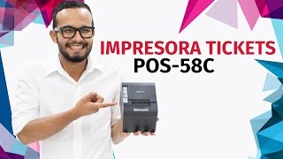 Configuración Impresora de Tickets SICAR POS-58c - SICAR.MX