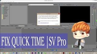 Cara memperbaiki QuickTime yang error | Sony Vegas pro Tutorial