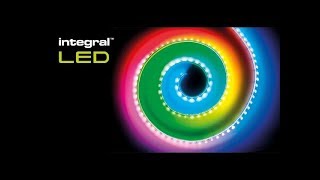 Integral LED Digital Pixel RGB Strip - 15 vibrant light patterns