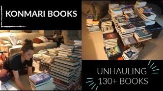 SORTING MY BOOKS | KONMARI METHOD