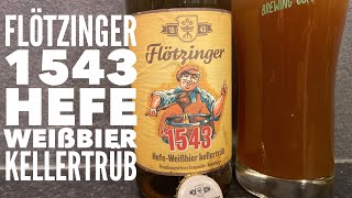Flötzinger Bräu 1543 Hefe Weißbier Kellertrüb | German Craft Beer Review