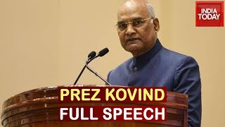 President Lauds CAA; Opposition MPs Raise Slogans, Block Speech | Watch