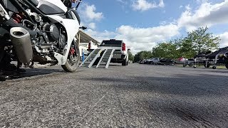 Crashed Motorcycle Rebuild FZ6R Ep12 - Salvage bike comes to Canada !