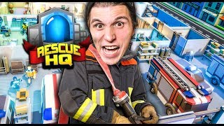 Ich baue eine FEUERWEHRWACHE (+POLIZEISTATION!) | Rescue HQ