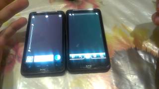 HTC Desire HD сравнение Android 4.0.4 и 2.3.5