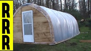 HOW TO MAKE A GREENHOUSE | HOMESTEADING GREEN HOUSE PLANS | Do It Yourself