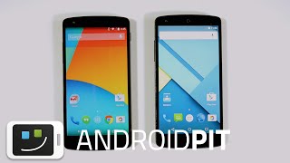Android Lollipop vs Android KitKat