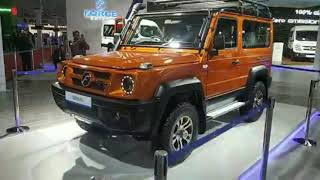 Walkaround Force Gurkha 4-4 drive at Auto Expo 2020