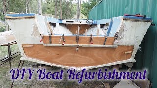 Run-about Boat Refurbishment - Project Boat - Boat Rebuild