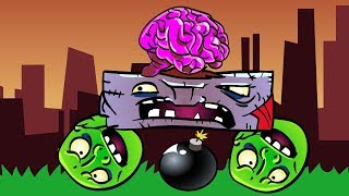 СТРАШНЫЕ ЗОМБИ Мертвецы подорвались на БОМБЕ Мультик ИГРА для Детей Dead Hungry 2