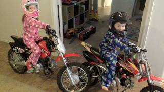 DIRT BIKES FOR CHRISTMAS - Christmas 2011 | Clintus.tv