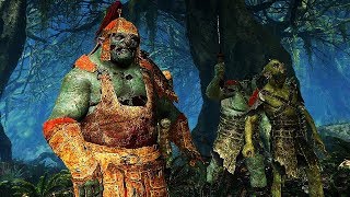SHADOW OF WAR - HIGH Level New Update DLC Tribal Warband: Slaughter Boss Battle